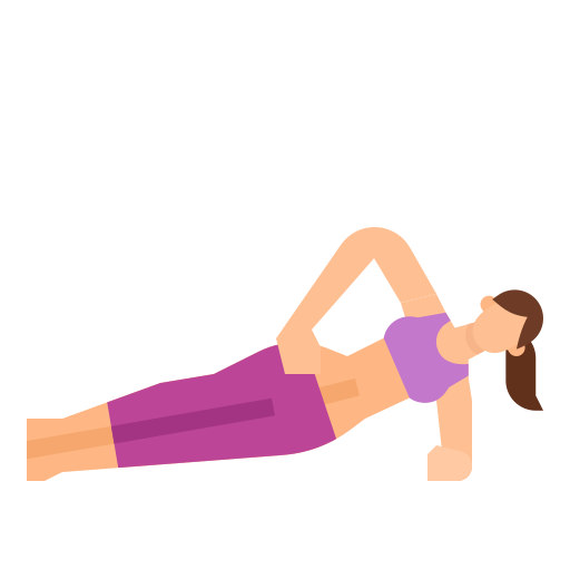 woman doing yoga abdominal exercise